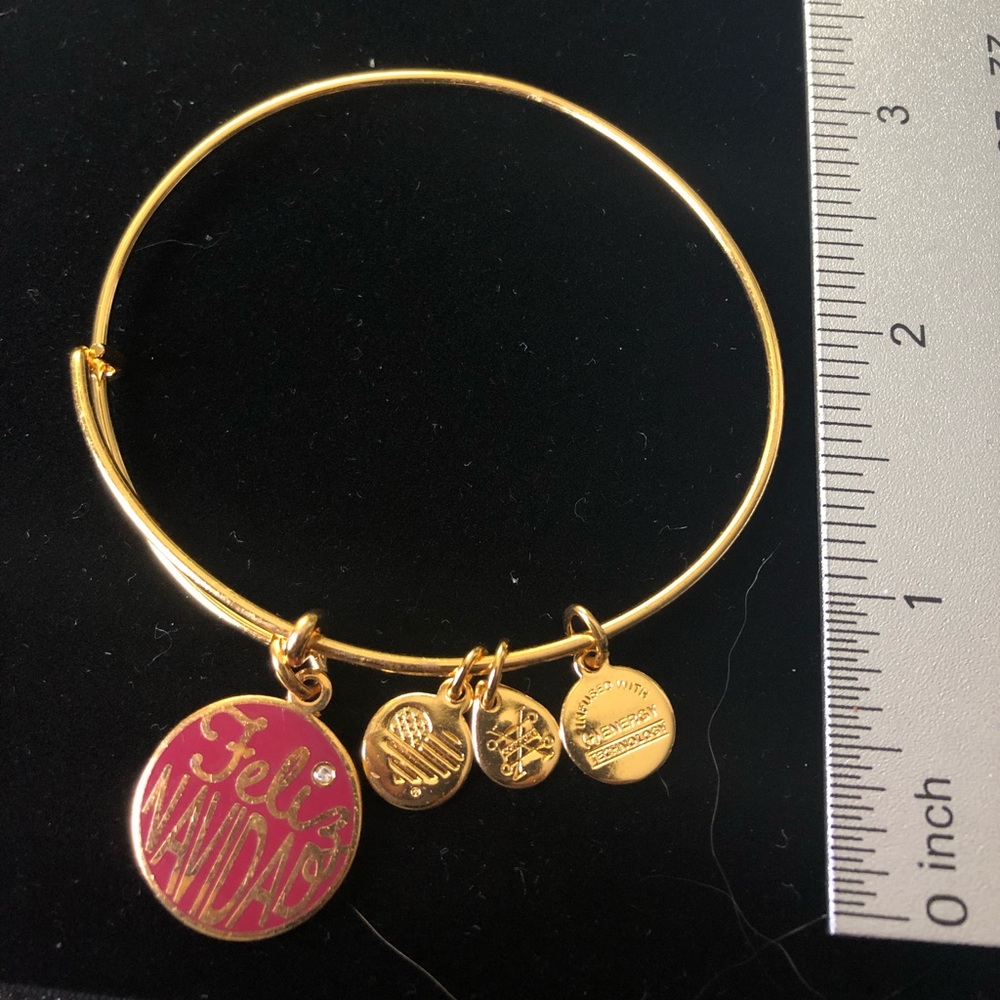 Alex and Ani Christmas bangle